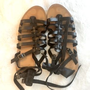 JCrew Gladiator Sandals Size 8